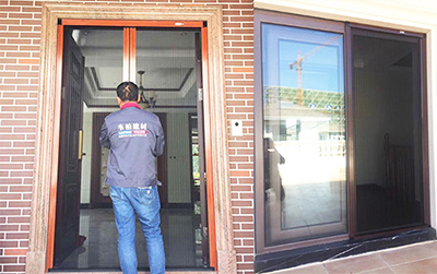 樂清上?；▓@別墅、芙蓉鎮別墅韋柏紗窗